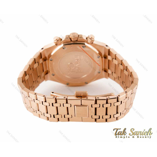 ساعت AP ای پی مردانه سه موتوره رزگلد مشکی Ap-3230-G