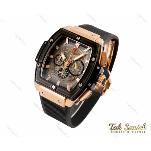 ساعت مردانه هابلوت سنا سه موتوره رزگلد مشکی Hublot-3351-G ساعت مردانه هابلوت سنا سه موتوره رزگلد مشکی Hublot-3351-G
