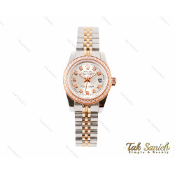 ساعت رولکس دیت جاست دورنگین Rolex-3368-L ساعت رولکس دیت جاست دورنگین Rolex-3368-L