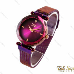 ساعت مچی دیور بنفش زنانه Dior-3398-L