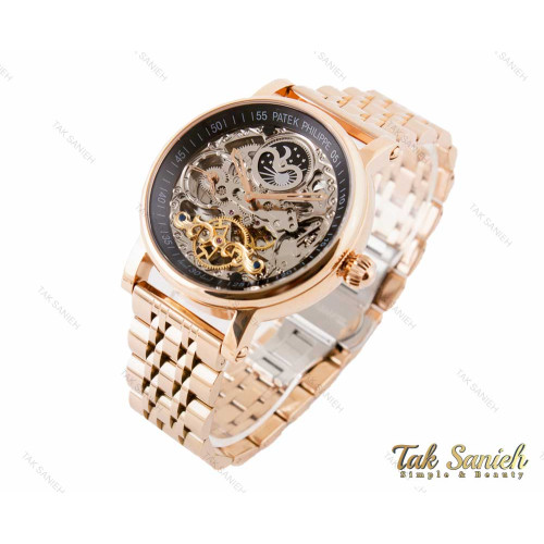 ساعت پتک فیلیپ اوپن هارت مردانه اتوماتیک رزگلد Patek-3417-G ساعت پتک فیلیپ اوپن هارت مردانه اتوماتیک رزگلد Patek-3417-G
