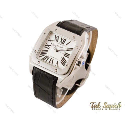 ساعت کارتیه مردانه سانتوس 100 مدل Cartier-3524-G ساعت کارتیه مردانه سانتوس 100 مدل Cartier-3524-G