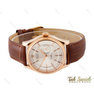 ساعت رولکس مردانه بند چرمی سلینی Rolex-3526-G ساعت رولکس مردانه بند چرمی سلینی Rolex-3526-G