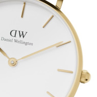 ساعت دنیل ولینگتون طلایی زنانه بند حصیری DW-3550-L