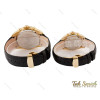 ساعت رومانسون ست سه موتوره بند چرم Romanson-3560-S