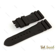 بند رابر ساعت Paneraiمشکی Panerai-Strap-3606-G