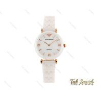 ساعت امپریو آرمانی زنانه سرامیکی سفید Armani-3616-L