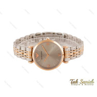 ساعت امپریوآرمانی زنانه رزگلد نقره ای Armani-3617-L