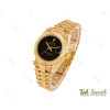 ساعت رولکس زنانه طلایی مدل دیت جاست Rolex-3621-L