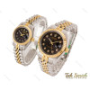 ساعت رولکس ست طلایی سیلور صفحه مشکی Rolex-3632-S ساعت رولکس ست طلایی سیلور صفحه مشکی Rolex-3632-S
