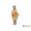 ساعت زنانه رولکس دیت جاست طلایی سیلور اسمال Rolex-3658-L ساعت زنانه رولکس دیت جاست طلایی سیلور اسمال Rolex-3658-L