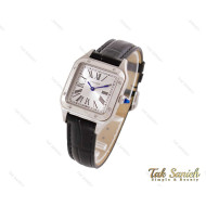 ساعت کارتیر سانتوس دومونت زنانه سیلور Cartier-3663-L ساعت کارتیر سانتوس دومونت زنانه سیلور Cartier-3663-L