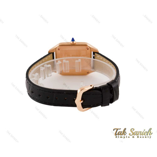 ساعت کارتیر سانتوس دومونت زنانه رزگلد Cartier-3664-L