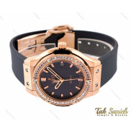 ساعت هابلوت زنانه دورنگین Hublot-3273-L ساعت هابلوت زنانه دورنگین Hublot-3273-L