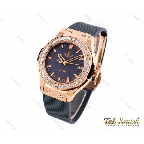 ساعت هابلوت زنانه دورنگین Hublot-3273-L ساعت هابلوت زنانه دورنگین Hublot-3273-L