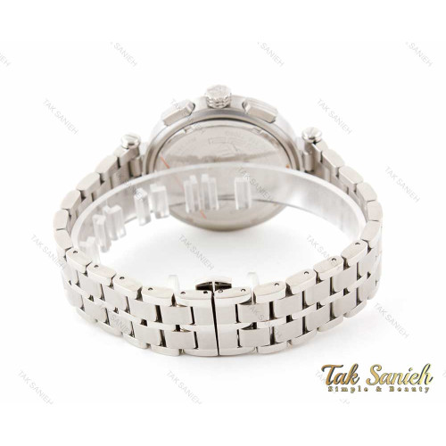 ساعت ورساچه مردانه سه موتوره سیلور سرمه ای Versace-3286-G