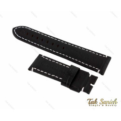 بند چرمی ساعت مچی پنرای مدل Luminor مشکی Panerai-Strap-3321-G