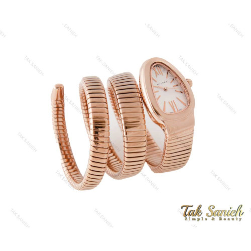 ساعت ماری بولگاری زنانه مدل سرپنتی رنگ رزگلد Bvlgari-3688-L ساعت ماری بولگاری زنانه مدل سرپنتی رنگ رزگلد Bvlgari-3688-L