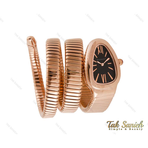 ساعت بولگاری زنانه ماری رزگلد مشکی Bvlgari-3689-L ساعت بولگاری زنانه ماری رزگلد مشکی Bvlgari-3689-L