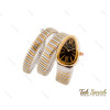 ساعت بولگاری زنانه سرپنتی طلایی سیلور مشکی Bvlgari-3690-L