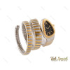 ساعت بولگاری زنانه سرپنتی طلایی سیلور مشکی Bvlgari-3690-L