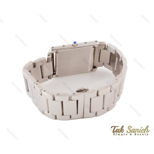 ساعت کارتیر تانک مردانه سیلور Cartier-3696-G