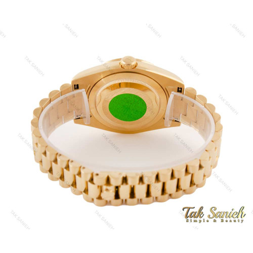 ساعت رولکس مردانه طلایی دی دیت صفحه سبز اتوماتیک Rolex-3729-G ساعت رولکس مردانه طلایی دی دیت صفحه سبز اتوماتیک Rolex-3729-G