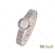 ساعت رومانسون زنانه نگین دار سیلور Romanson-3730-L ساعت رومانسون زنانه نگین دار سیلور Romanson-3730-L