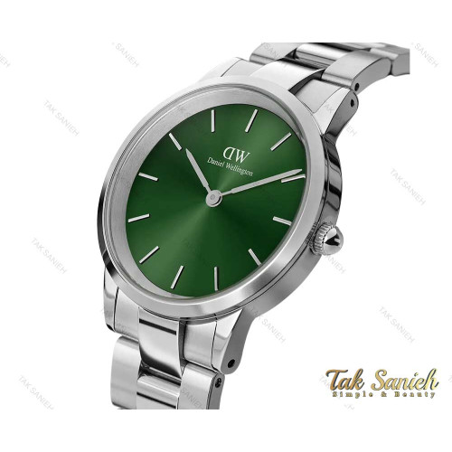 ساعت دنیل ولینگتون مردانه نقره ای صفحه سبز DW-3865-G ساعت دنیل ولینگتون مردانه نقره ای صفحه سبز DW-3865-G