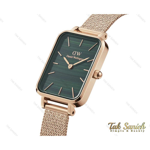 ساعت دنیل ولینگتون زنانه مستطیلی صفحه سبز DW-3868-L ساعت دنیل ولینگتون زنانه مستطیلی صفحه سبز DW-3868-L