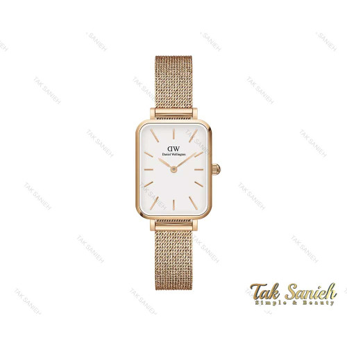 ساعت دنیل ولینگتون زنانه مستطیلی رزگلد سفید DW-3869-L ساعت دنیل ولینگتون زنانه مستطیلی رزگلد سفید DW-3869-L