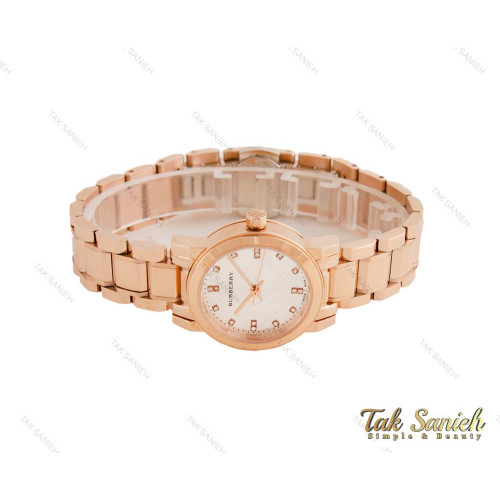 ساعت مچی بربری رزگلد زنانه Burberry-3899-L