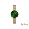 ساعت دنیل ولینگتون زنانه طلایی صفحه سبز Daniel-3920-28-L