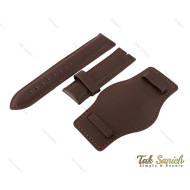 بند ساعت پورشه دیزاین مردانه قهوه ای Strap-Porsche-3916-G