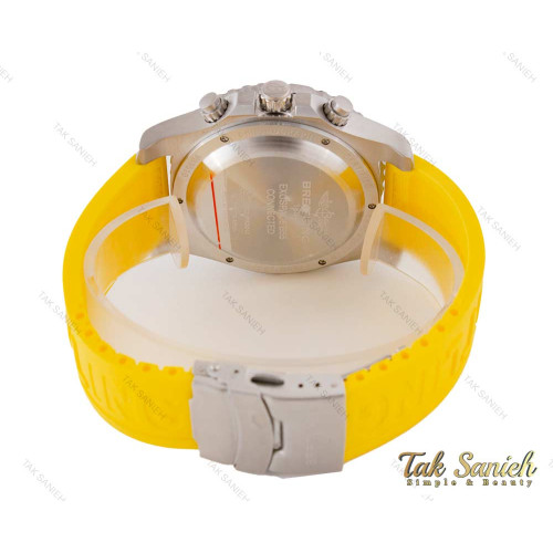ساعت مچی برایتلینگ مردانه دوزمانه زرد Breitling-3950-G ساعت مچی برایتلینگ مردانه دوزمانه زرد Breitling-3950-G