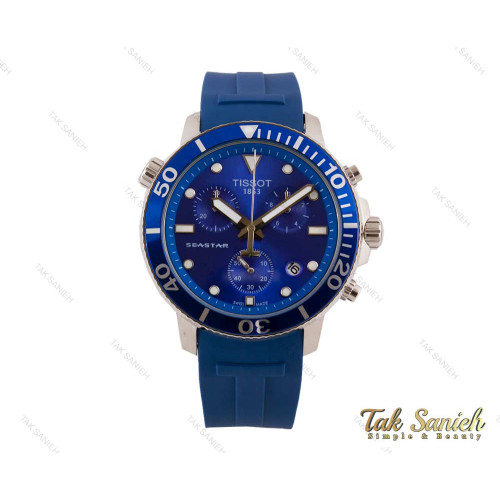 ساعت تیسوت مردانه Seastar 1000 کرنوگراف آبی Tissot-3975-G ساعت تیسوت مردانه Seastar 1000 کرنوگراف آبی Tissot-3975-G