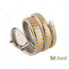 ساعت ماری بولگاری زنانه طلایی نقره ای نگین دار Bvlgari-3978-L