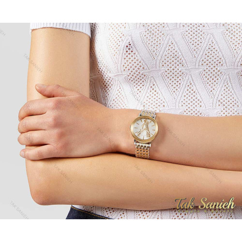 ساعت ورساچه Virtus زنانه رزگلد نقره ای Versace-3987-L
