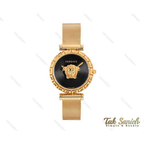 ساعت ورساجه زنانه پالازو طلایی صفحه مشکی Versace-3989-L ساعت ورساجه زنانه پالازو طلایی صفحه مشکی Versace-3989-L