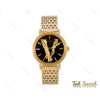 ساعت مچی ورساچه Virtus زنانه طلایی صفحه مشکی Versace-3994-L ساعت مچی ورساچه Virtus زنانه طلایی صفحه مشکی Versace-3994-L