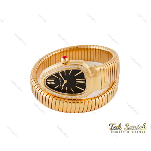 ساعت بولگاری ماری سرپنتی زنانه طلایی نگین دار Bvlgari-4016-L ساعت بولگاری ماری سرپنتی زنانه طلایی نگین دار Bvlgari-4016-L