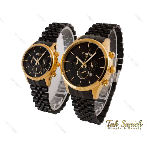 ساعت ست سیتیزن VIP سه موتوره کرنوگراف Citizen-4013-S
