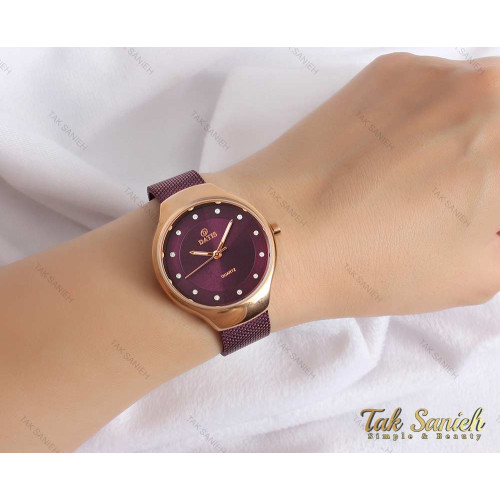 ساعت مچی داتیس زنانه بنفش Datis-3739-L ساعت مچی داتیس زنانه بنفش Datis-3739-L