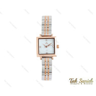 ساعت داتیس رزگلد سیلور مربعی Datis-3749-L