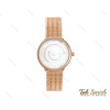 ساعت داتیس رزگلد بند حصیری زنانه Datis-3750-L