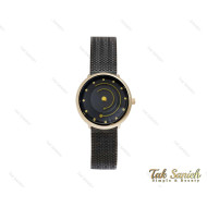 ساعت مچی داتیس زنانه حصیری مشکی Datis-3755-L