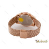 ساعت داتیس مردانه سه موتوره رزگلد حصیری Datis-3761-G