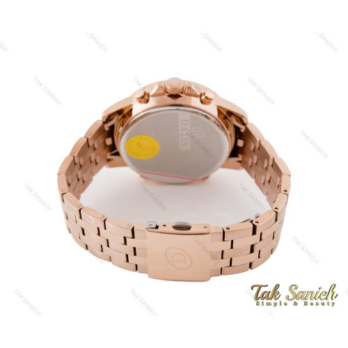 ساعت داتیس مردانه دوزمانه رزگلد Datis-3768-G