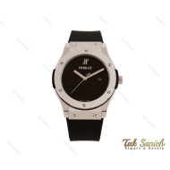 ساعت هابلوت اتوماتیک مردانه نقره ای صفحه مهندسی Hublot-3774-G
