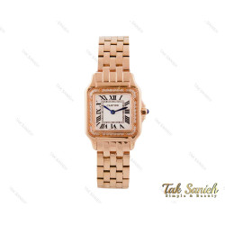 ساعت کارتیه Panthere زنانه رزگلد مدیوم نگین دار Cartier-3800-L ساعت کارتیه Panthere زنانه رزگلد مدیوم نگین دار Cartier-3800-L